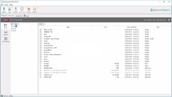 BackupVault ESE-ƶ˱-BackupVault ESE v20.3.1ٷ