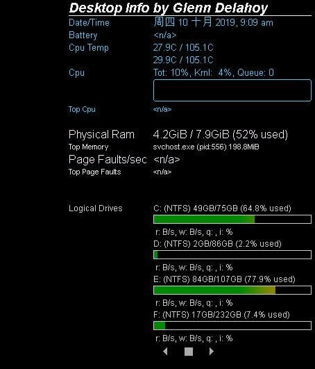 Desktop Info-桌面系统信息工具-Desktop Info下载 v2.9.0绿色版