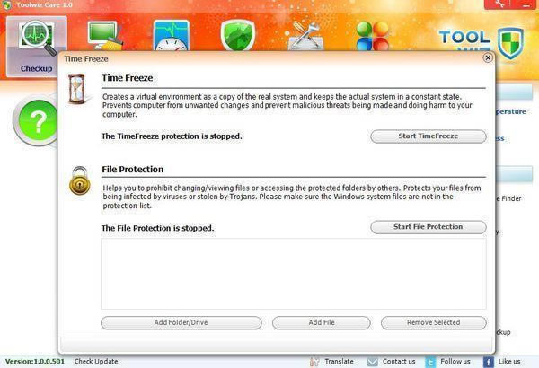 Toolwiz Time Freeze-时光机系统恢复软件-Toolwiz Time Freeze下载 v4.3.1.5000官方版