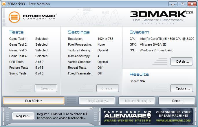 3dmark03-Կܲ-3dmark03 v7.1.100.1248ٷ