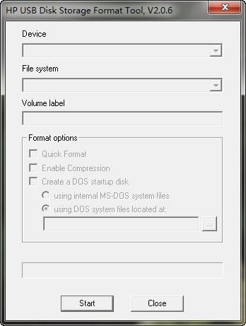 HP USB Disk Storage Format Tool-u盘格式化工具-HP USB Disk Storage Format Tool下载 v2.0.6绿色版