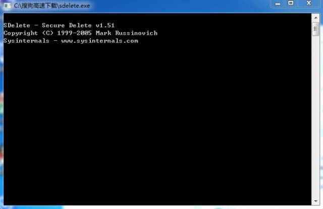 sdelete-ɾС-sdelete v1.51ɫ