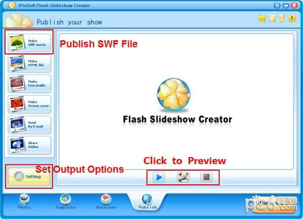 iPixSoft Flash Slideshow Creator(flash)