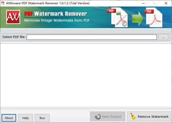 AWinware PDF Watermark Remove(PDFȥˮӡ)