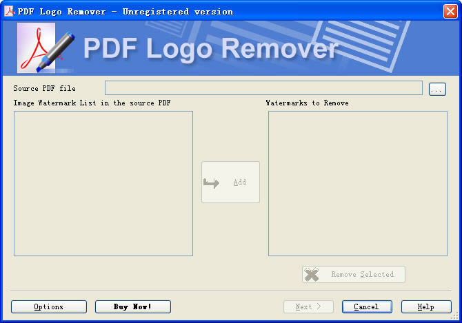 PDFȥˮӡPDF Logo Remover v1.0ɫ