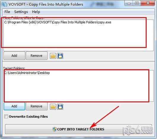 Copy Files Into Multiple Folders(ļ)