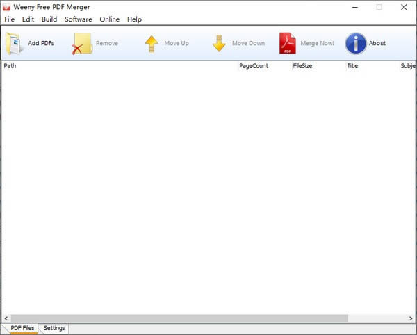 Weeny Free PDF Merger(pdfϲ)