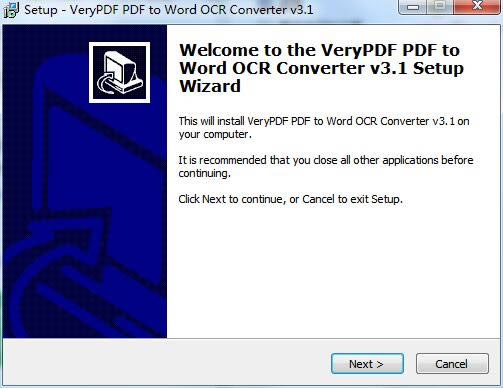 VeryPDF PDF to Word OCR Converterͼ