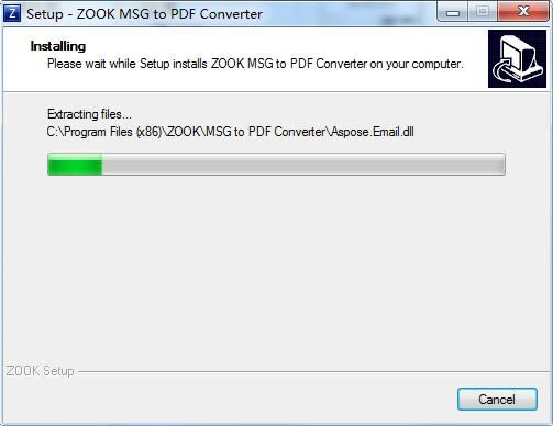 ZOOK MSG to PDF Converterͼ