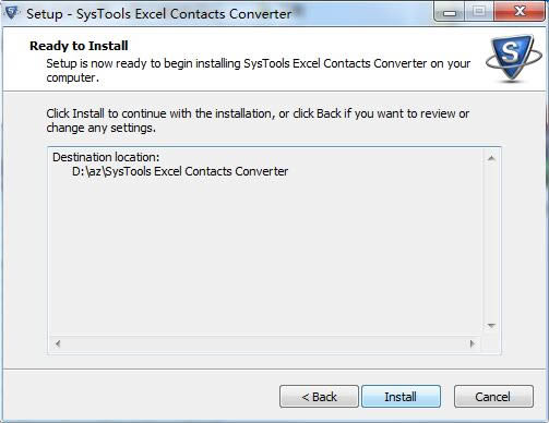 SysTools Excel Contacts Converterͼ