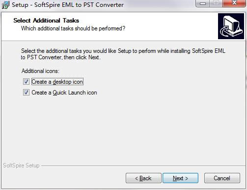 SoftSpire EML to PST Converterͼ