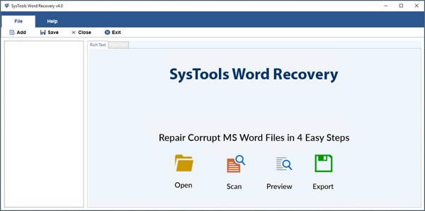 SysTools Docx Repair(ĵ޸)
