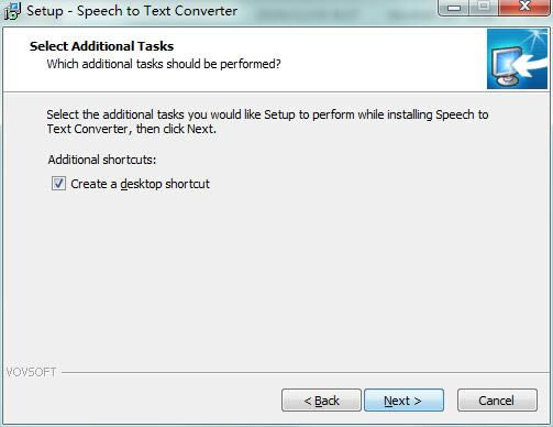 Vovsoft Speech to Text Converterͼ