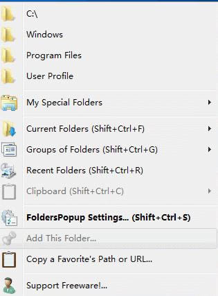 Folders Popup-ļҼ˵-Folders Popup v5.22ٷ