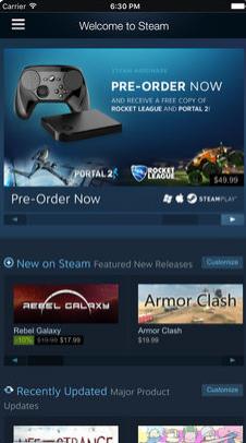 Steam Mobile iosʽV2.1