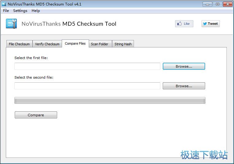 MD5校验工具下载_NoVirusThanks MD5 Checksum Tool 4.1 绿色免费版本