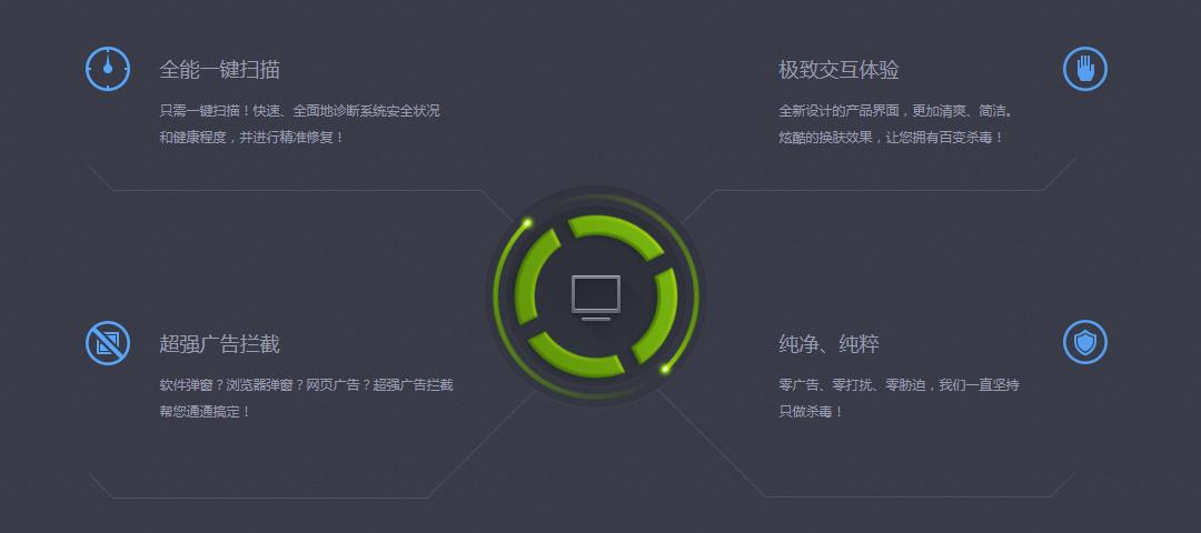 360杀毒v5.0.0.8160A官方正式版下载_绿色版免费下载