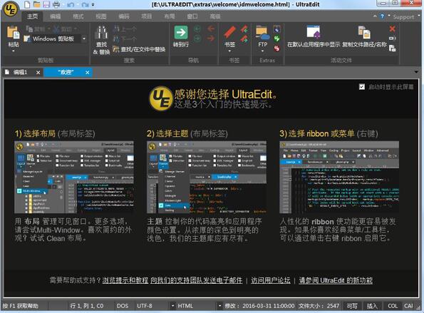 UltraEdit编辑器最新官方版本免费下载_64位绿色版免费下载